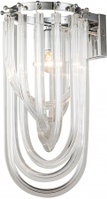 Бра Murano Glass KR0116W-1B chrome
